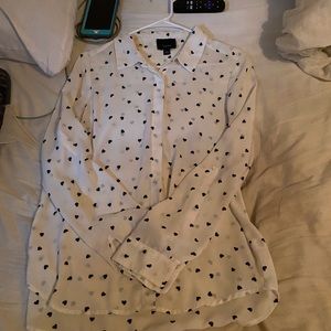 Size large women’s button down blouse